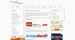 Desktop Screenshot of informationneeds.com